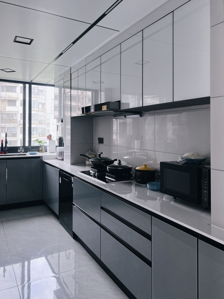 【小二家居0101 全屋定制】江阴星河公寓 现代简约-橱柜衣柜定制家具 生产流程跟进