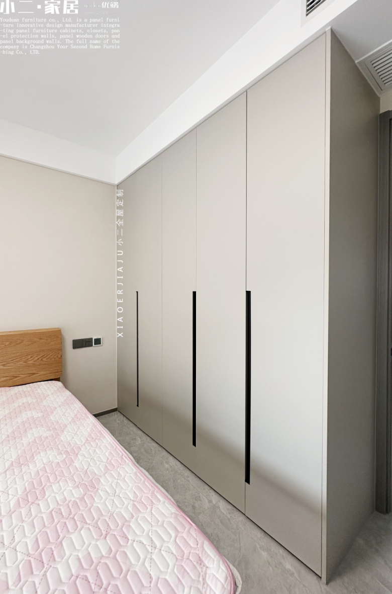 【小二家居3306 全屋定制】嘉泽镇姬山嘉园 现代简约-橱柜衣柜定制家具 生产流程跟进