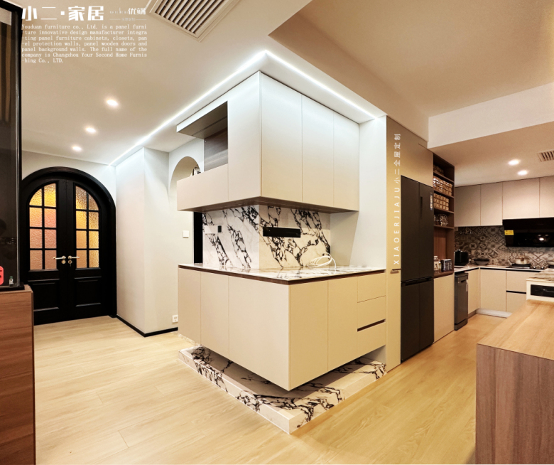 【小二家居0129 全屋定制】星河国际 现代简约-橱柜衣柜定制家具 生产流程跟进