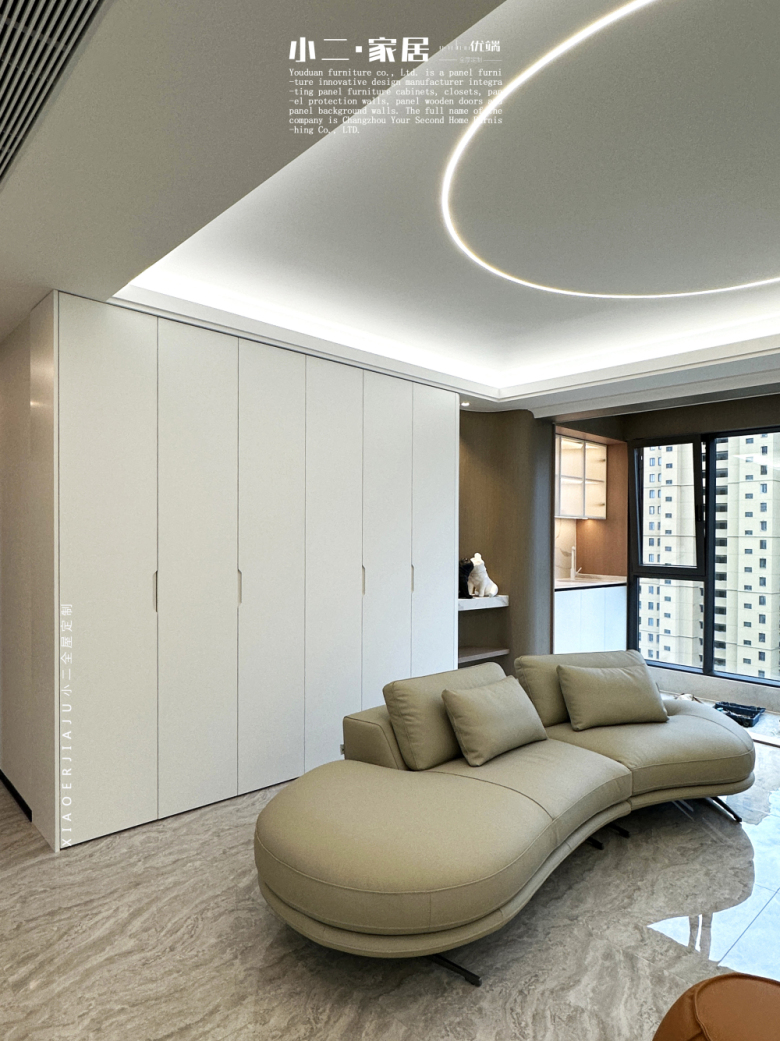 【小二家居2820 全屋定制】锦云华庭 现代简约-橱柜衣柜定制家具 生产流程跟进