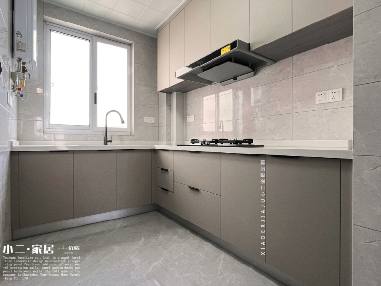 【小二家居2815 全屋定制】夏城花园 现代简约-橱柜衣柜定制家具 生产流程跟进